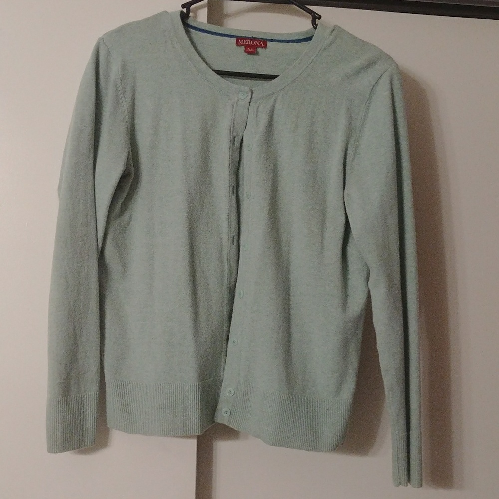 Mint cardigan
